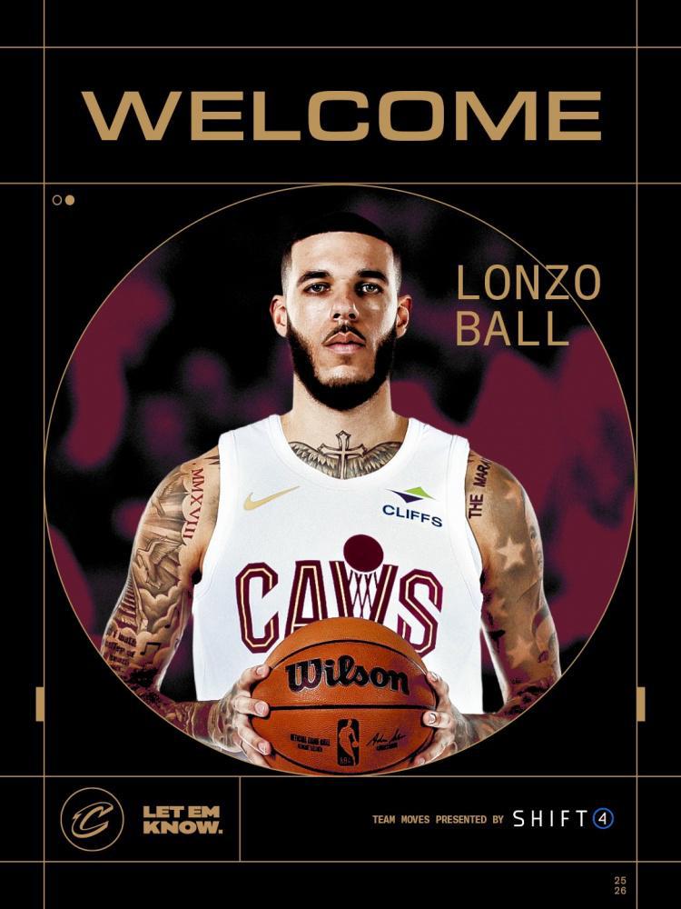 开云登录入口地址-欢迎球哥⚔️骑士官方宣布：朗佐-鲍尔正式加盟球队